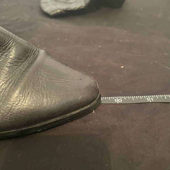 Black Enzo Angiolini Woven Western Style Boots Size 5.5M NWT - Picture 6 of 8